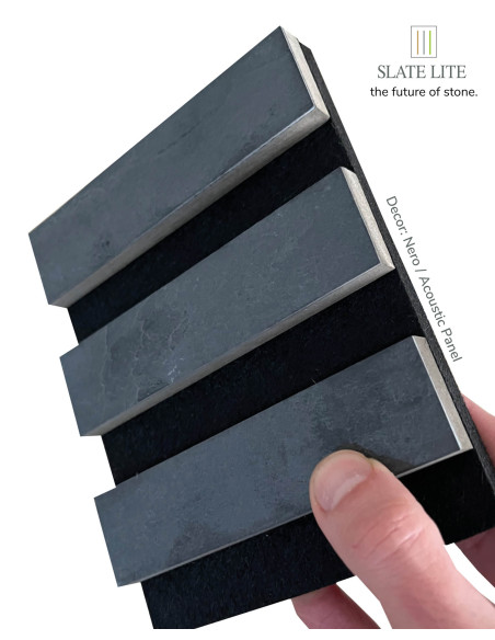 Akustikpanel Slate-Lite Nero | Ekosten.se