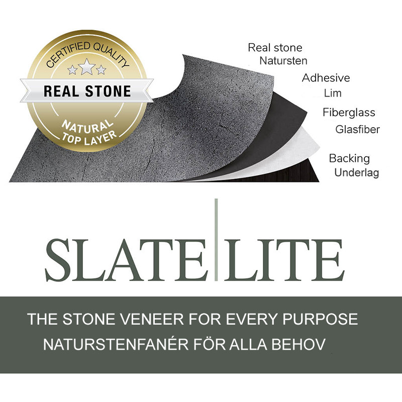 Stenfanér Slate-Lite Skiffer Rainbow | Ekosten.se