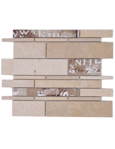 Stavmosaik Marmor Keramik Beige | Ekosten.se