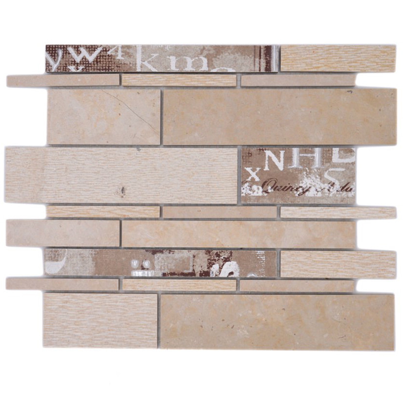 Stavmosaik Marmor Keramik Beige | Ekosten.se