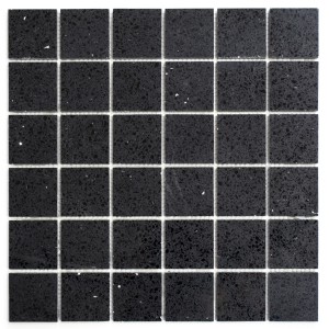 Mosaik Komposit Svart Polerad 48x48mm | Ekosten.se