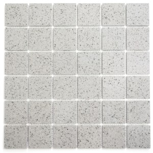 Mosaik Komposit Grå Polerad 48x48mm