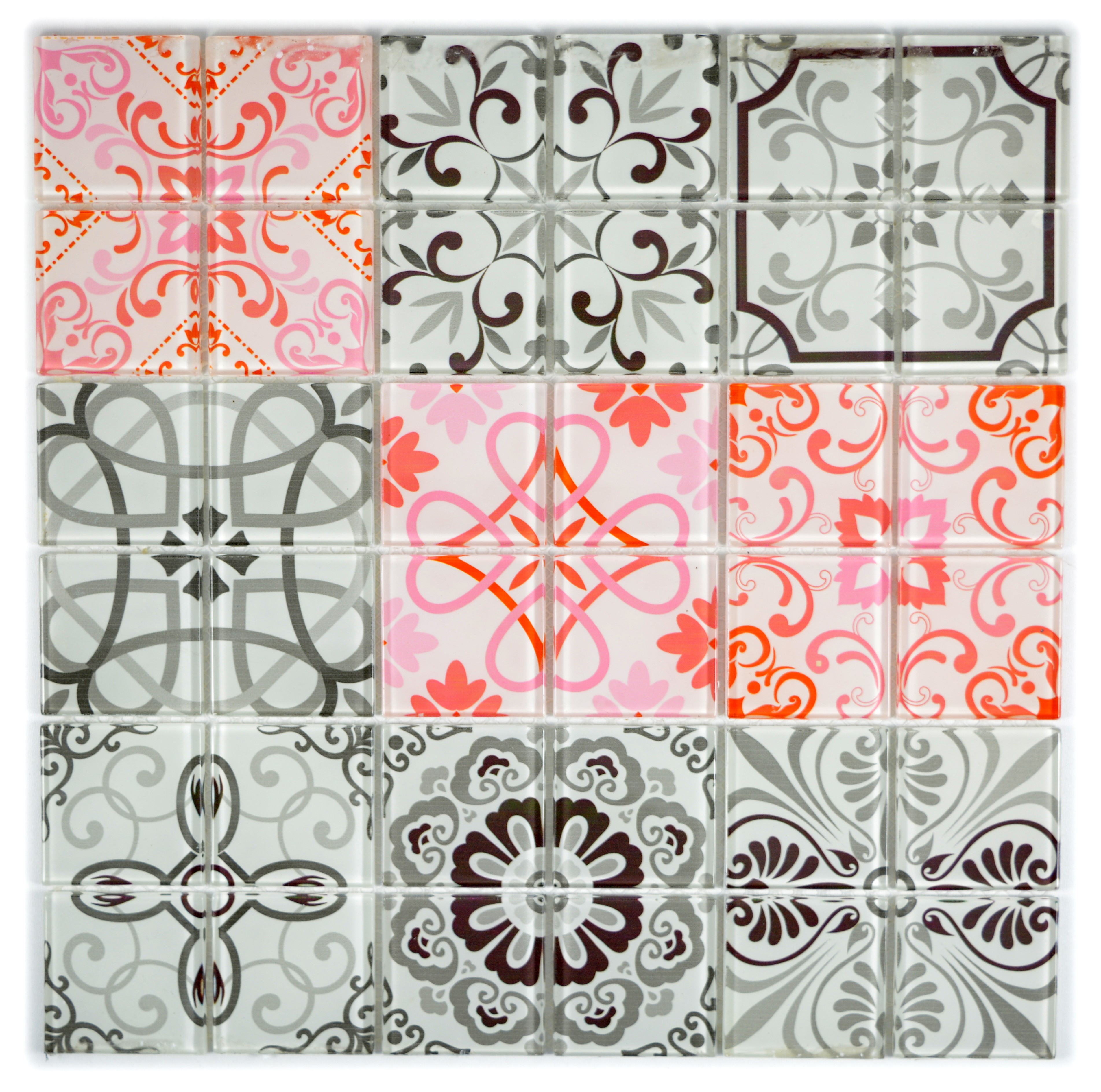 Kristall Mosaik Retro France | Ekosten.se