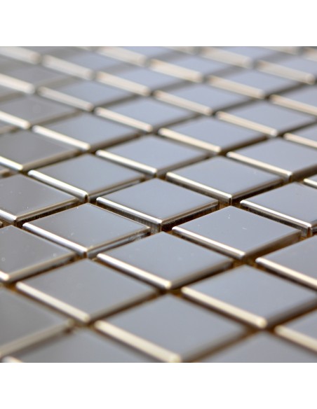 Silver Metall Mosaik Blank | Ekosten.se