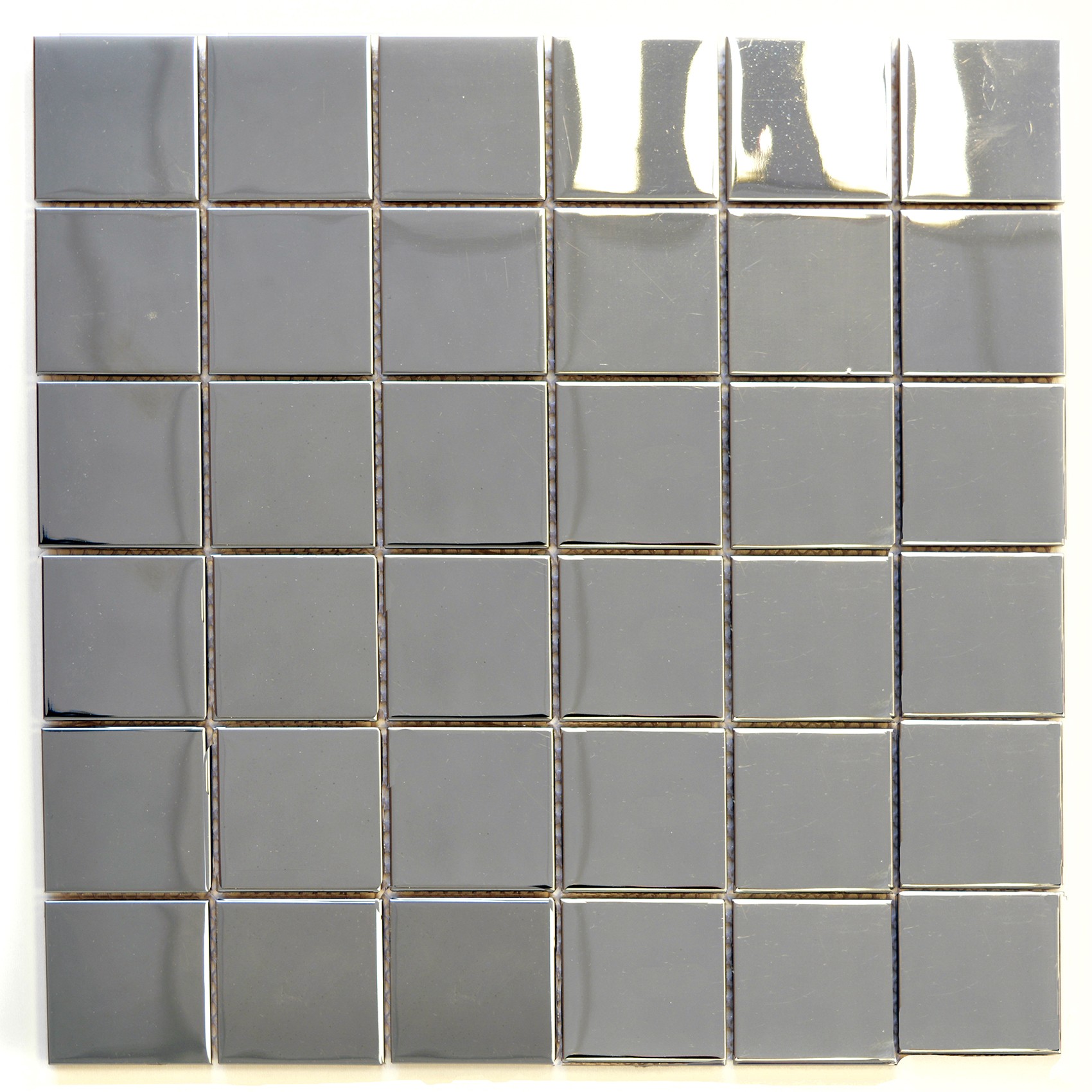Silver Mosaik Metall Blank | Ekosten.se
