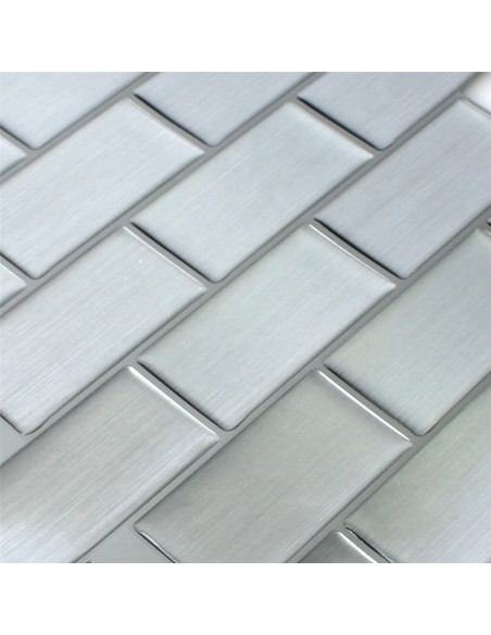Självhäftande Vinyl Mosaik Silver | Ekosten.se