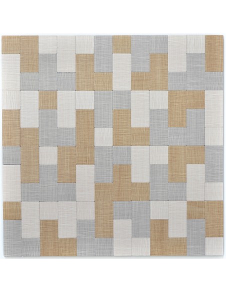Textil Optik Självhäftande Mosaik | Ekosten.se
