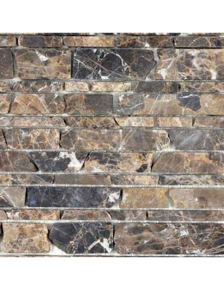 Naturstenmosaik  Marmor Castanao Brun | Ekosten.se