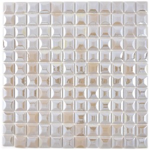 Eco Kristallmosaik Cremevit Metallic 3D | Ekosten.se