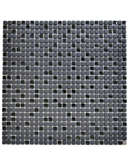 Glasmosaik Eco Svart Matt | Ekosten.se