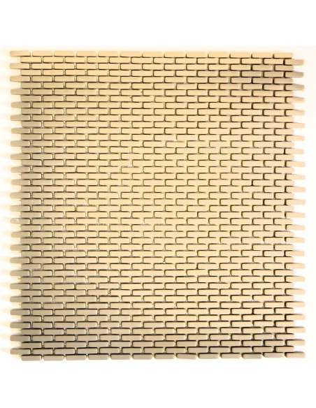 Eco Glas Mosaik Creme | Ekosten.se