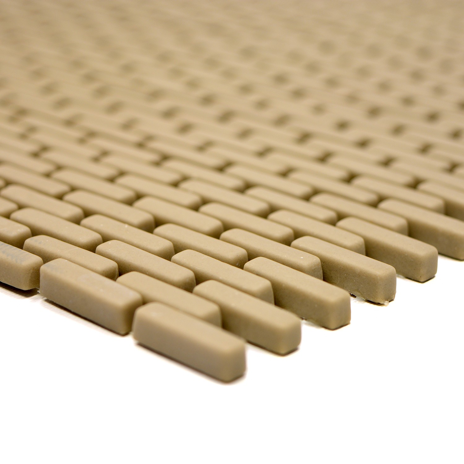 Eco Glas Mosaik Creme | Ekosten.se