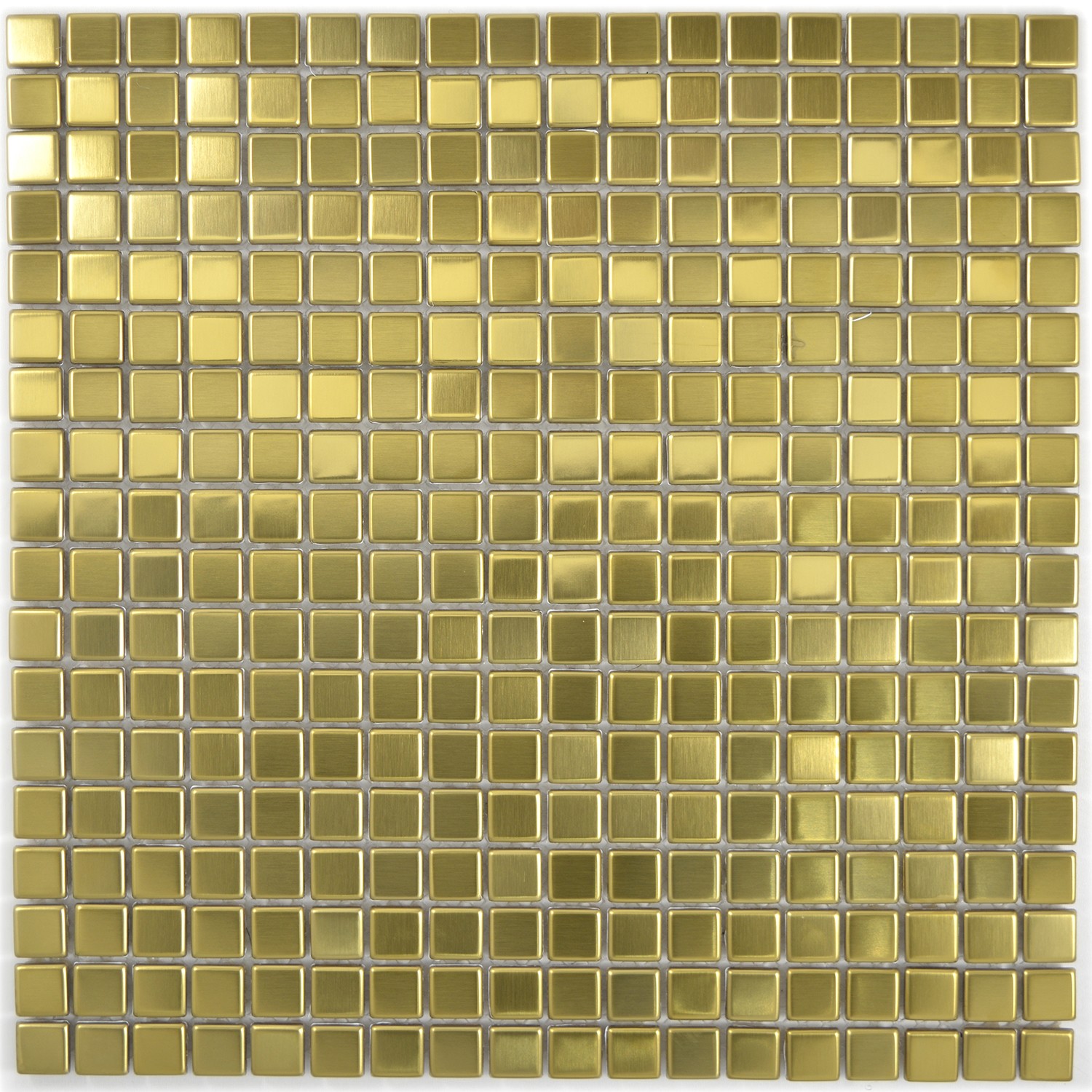 Guld Rostfrittstål Mosaik | Ekosten.se