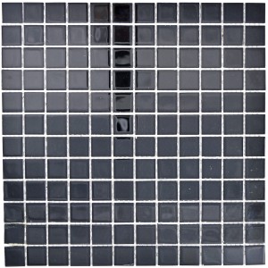 Svart Kristall Mosaik Black