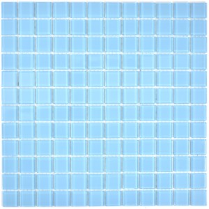 Ljusblå Kristall Mosaik Lightblue | Ekosten.se