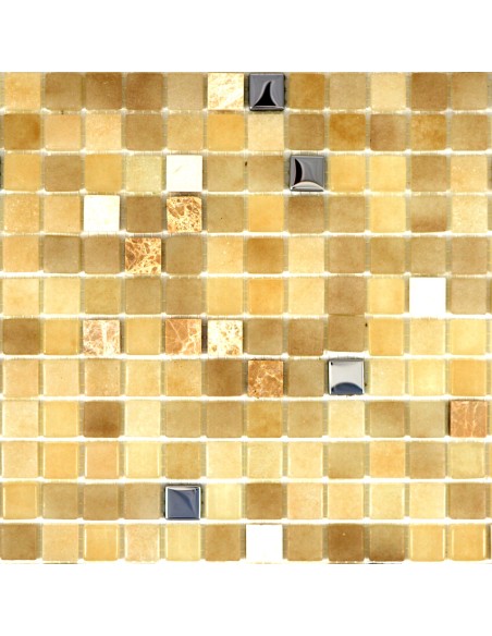 Mosaik Kristall Natursten Guld | Ekosten.se