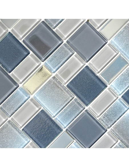 Dazzle Glasmosaik Grå | Ekosten.se