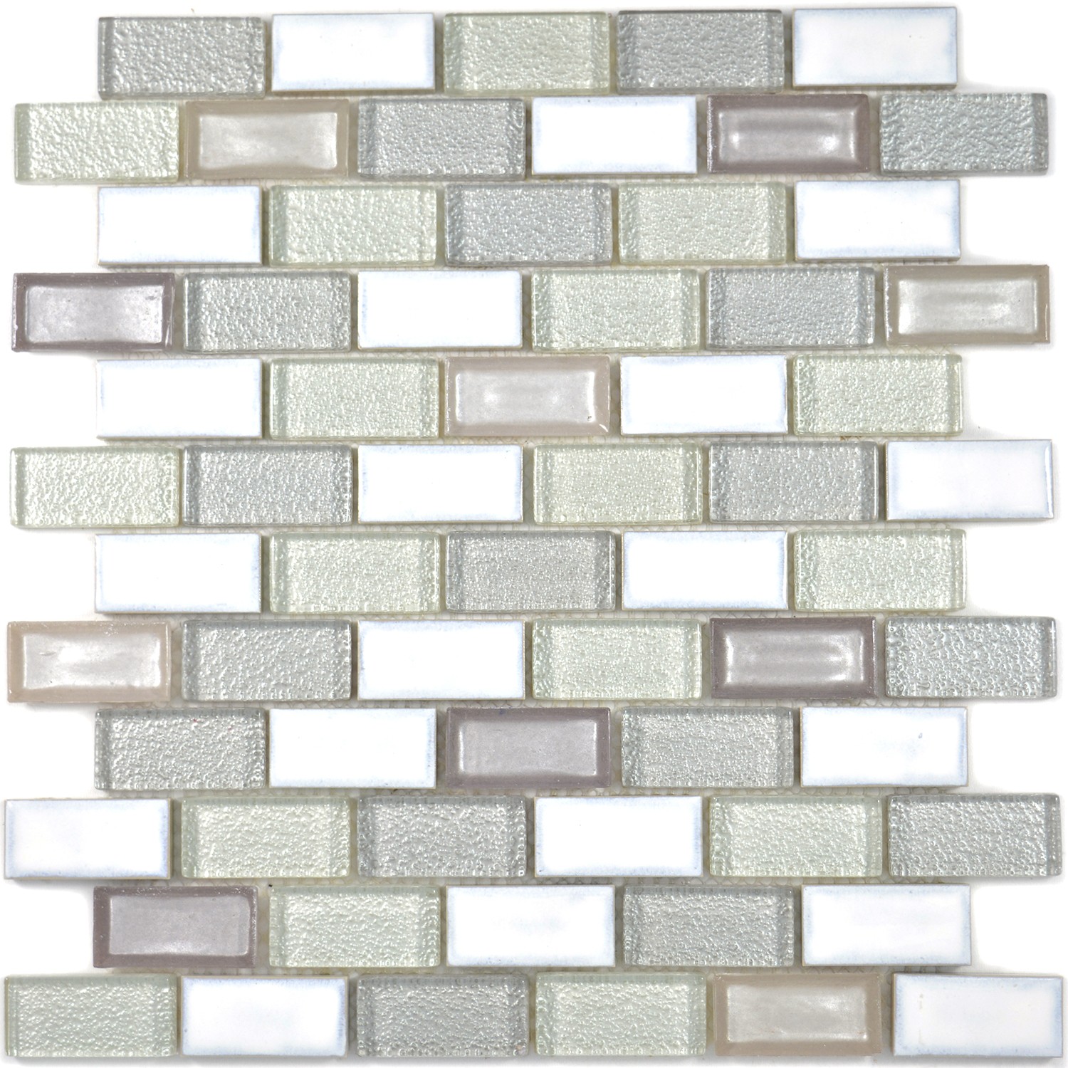 Vit Mosaik Kristall Keramik | Ekosten.se