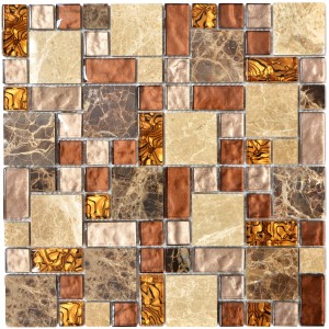 Beige Kristall Marmor Mosaik Antik | Ekosten.se