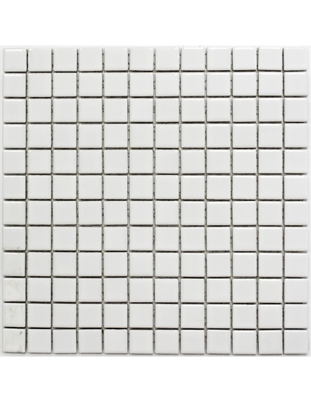 Vit Blank Klinker Mosaik | Ekosten.se