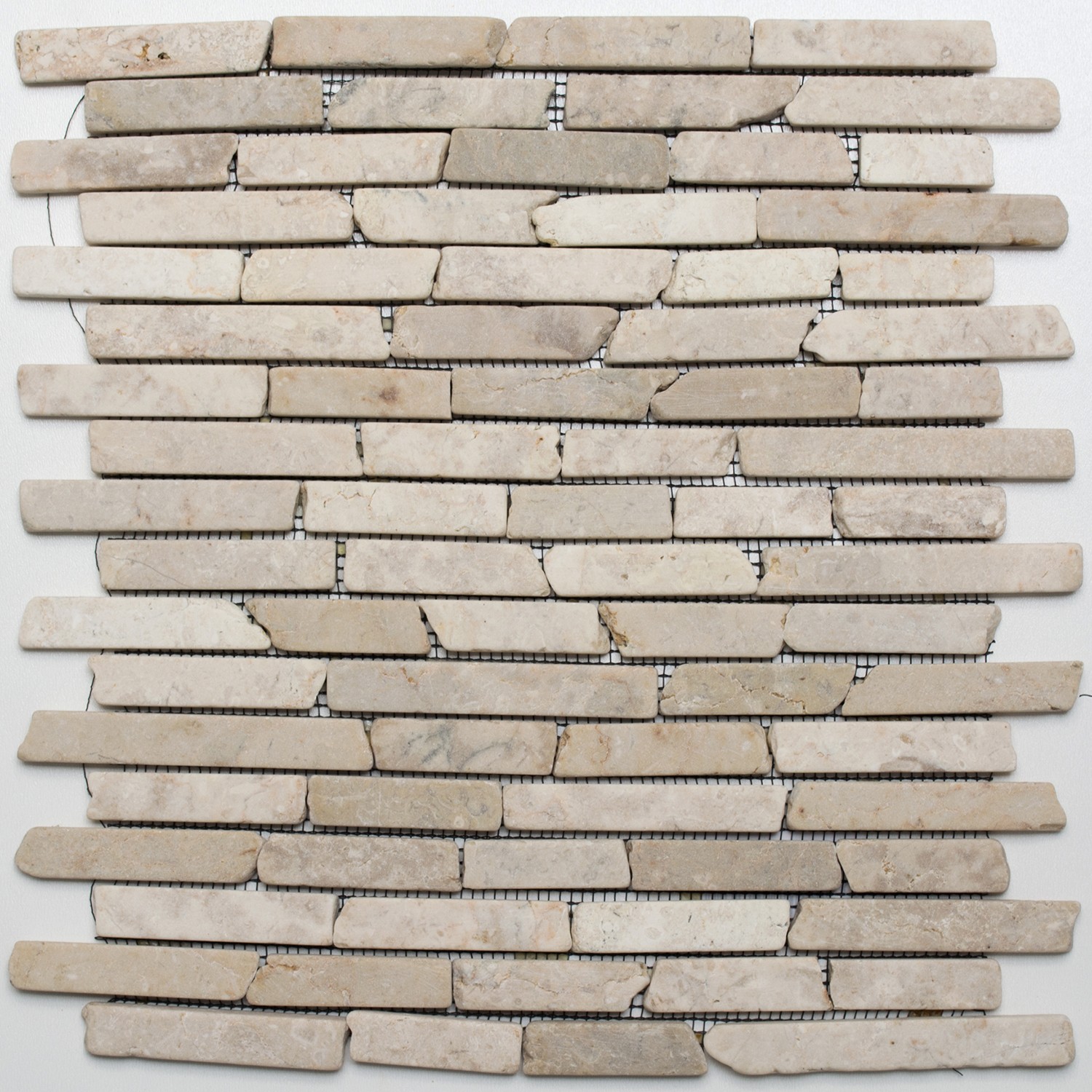 Beige Stavmosaik Marmor Biancone | Ekosten.se