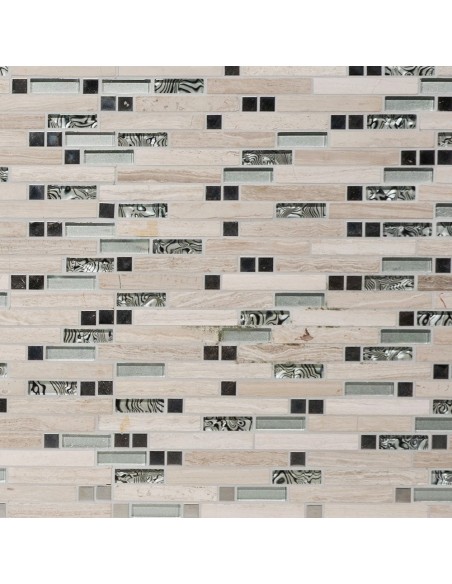 Stavmosaik Marmor White Wood | Ekosten.se