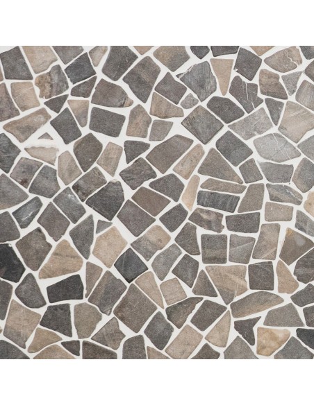 Natursten Marmor Krossmosaik Nero Marquina | Ekosten.se