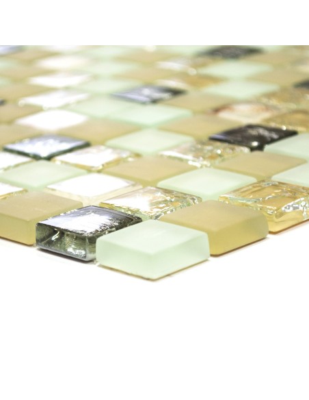 Kristallmosaik Mussla Beige Freeze Mix | Ekosten.se