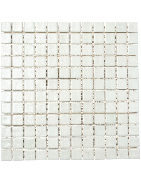 Glas Mosaik Vit Tumlad | Ekosten.se