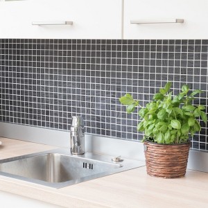 Eco Kristall Mosaik Antracit Metallic | Ekosten.se