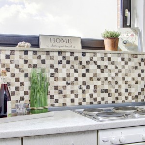 Natursten Marmormosaik Beige Creme | Ekosten.se