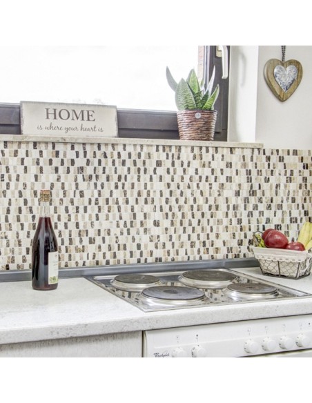 Marmor Brickmosaik Beige Creme  | Ekosten.se