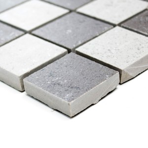 Granitkeramik Klinkermosaik Grå Mix | Ekosten.se