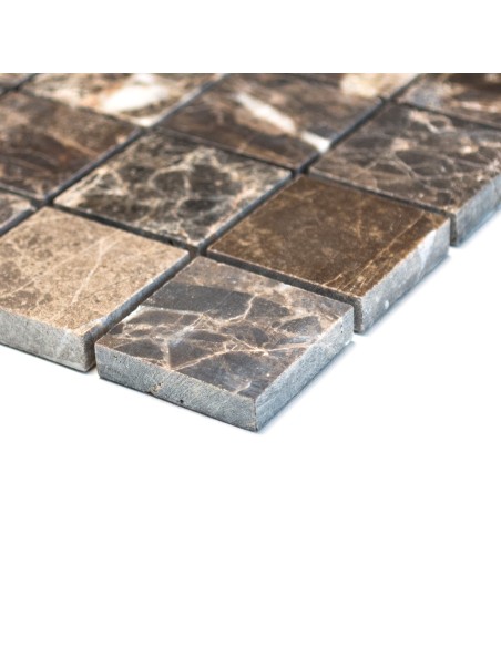 Marmor Mosaik Brun Polerad | Ekosten.se