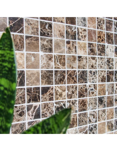Marmor Mosaik Brun Polerad | Ekosten.se