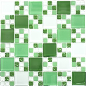 Kombi Mosaik Kristall Grön Mix | Ekosten.se