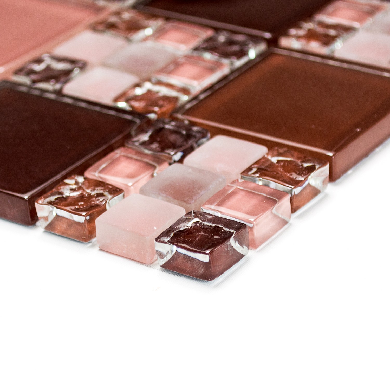 Kombi Mosaik Kristall Bordeaux Mix | Ekosten.se
