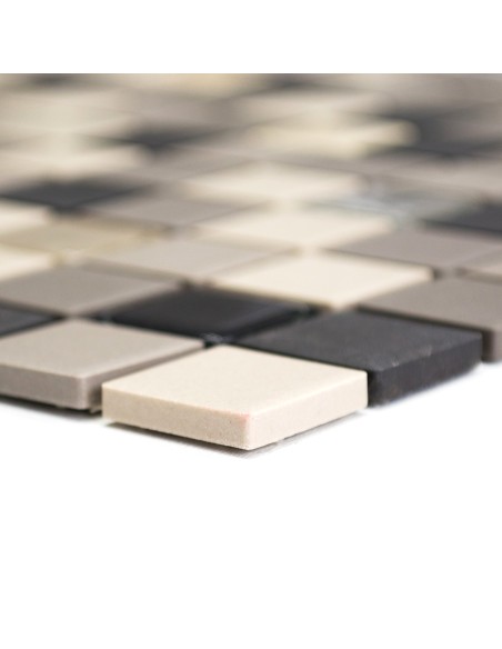 Glas Keramik Mosaik Beige Brun | Ekosten.se