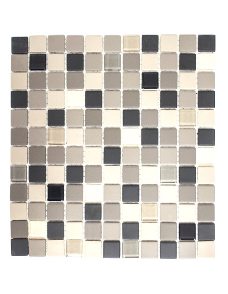 Glas Keramik Mosaik Beige Brun | Ekosten.se