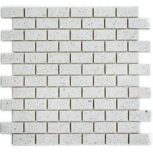 Komposit Brickmosaik Murförband Vit | Ekosten.se