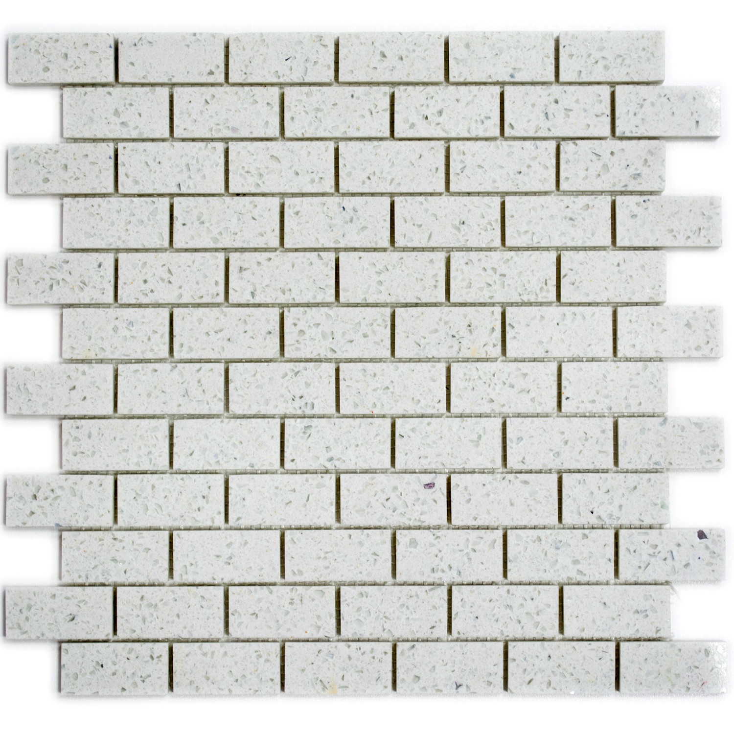 Komposit Brickmosaik Murförband Vit | Ekosten.se