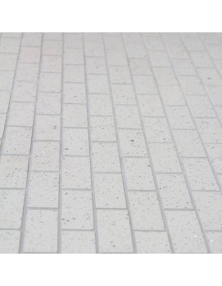 Komposit Brickmosaik Murförband Vit | Ekosten.se