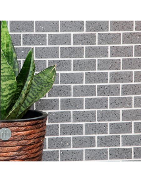 Komposit Brickmosaik Murförband Grå | Ekosten.se