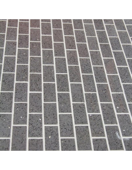 Komposit Brickmosaik Murförband Grå