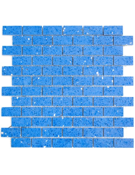 Komposit Brickmosaik Murförband Blå | Ekosten.se