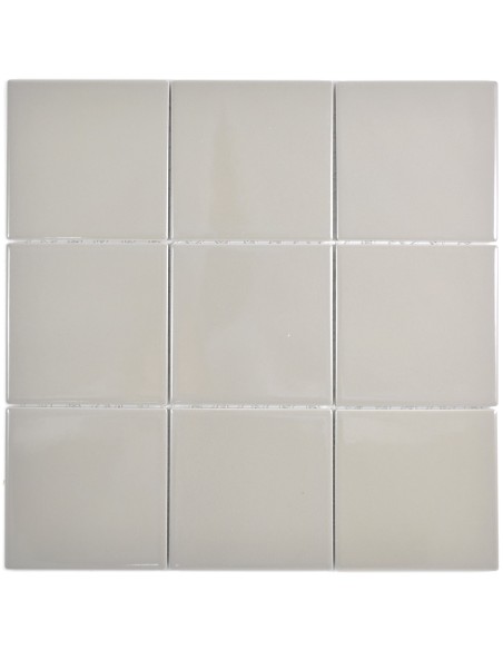 Klinker Mosaik Grå Brun Blank | Ekosten.se