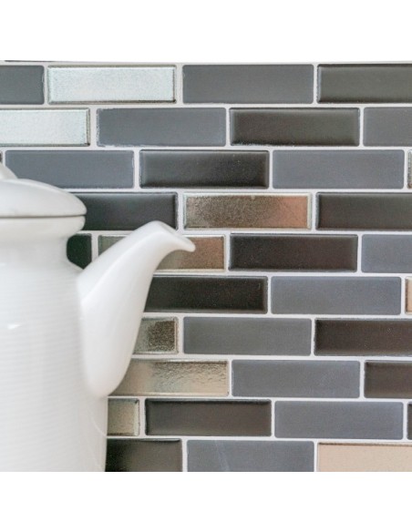 Stavmosaik Trinity Svart Silver | Ekosten.se