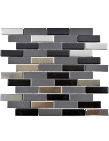 Stavmosaik Trinity Svart Silver | Ekosten.se