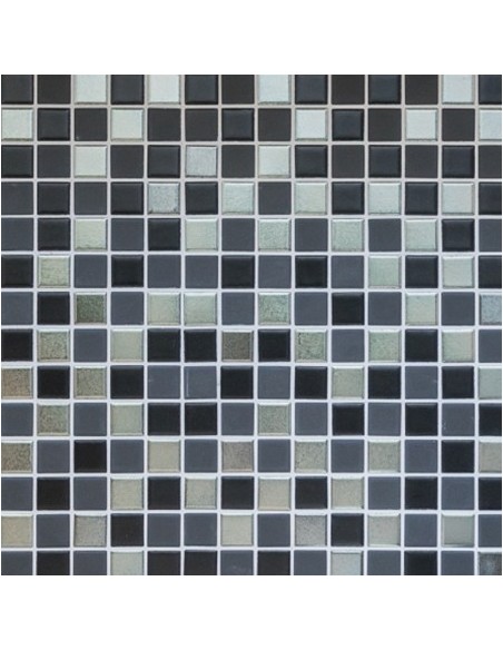 Mosaik Keramik Trinity Svart Silver | Ekosten.se