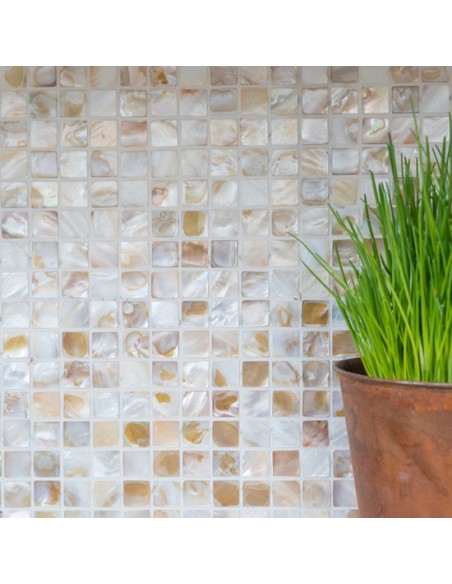 Pärlemor Mosaik Beige | Ekosten.se